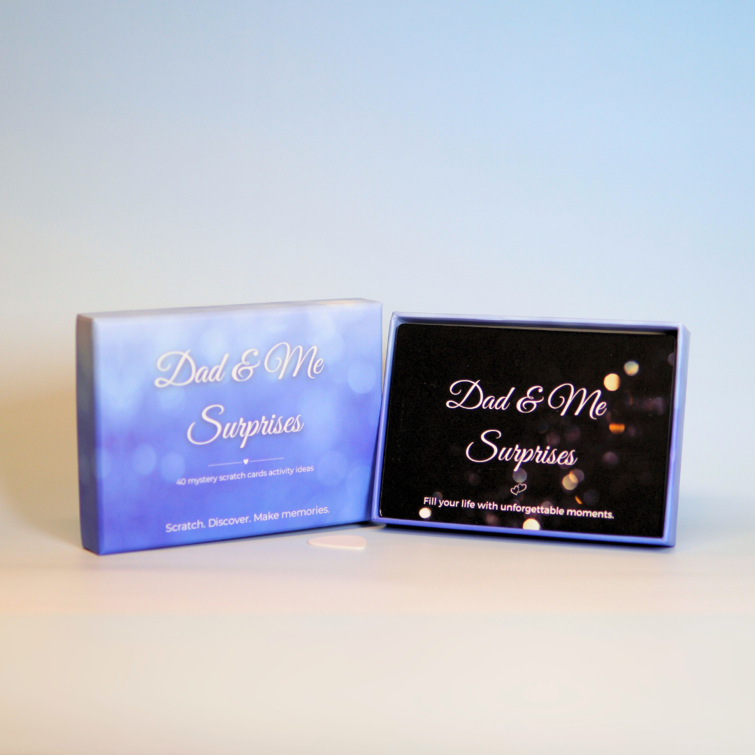 Dad & Me Surprises – een creatief cadeau voor papa met gezamenlijke opdrachten