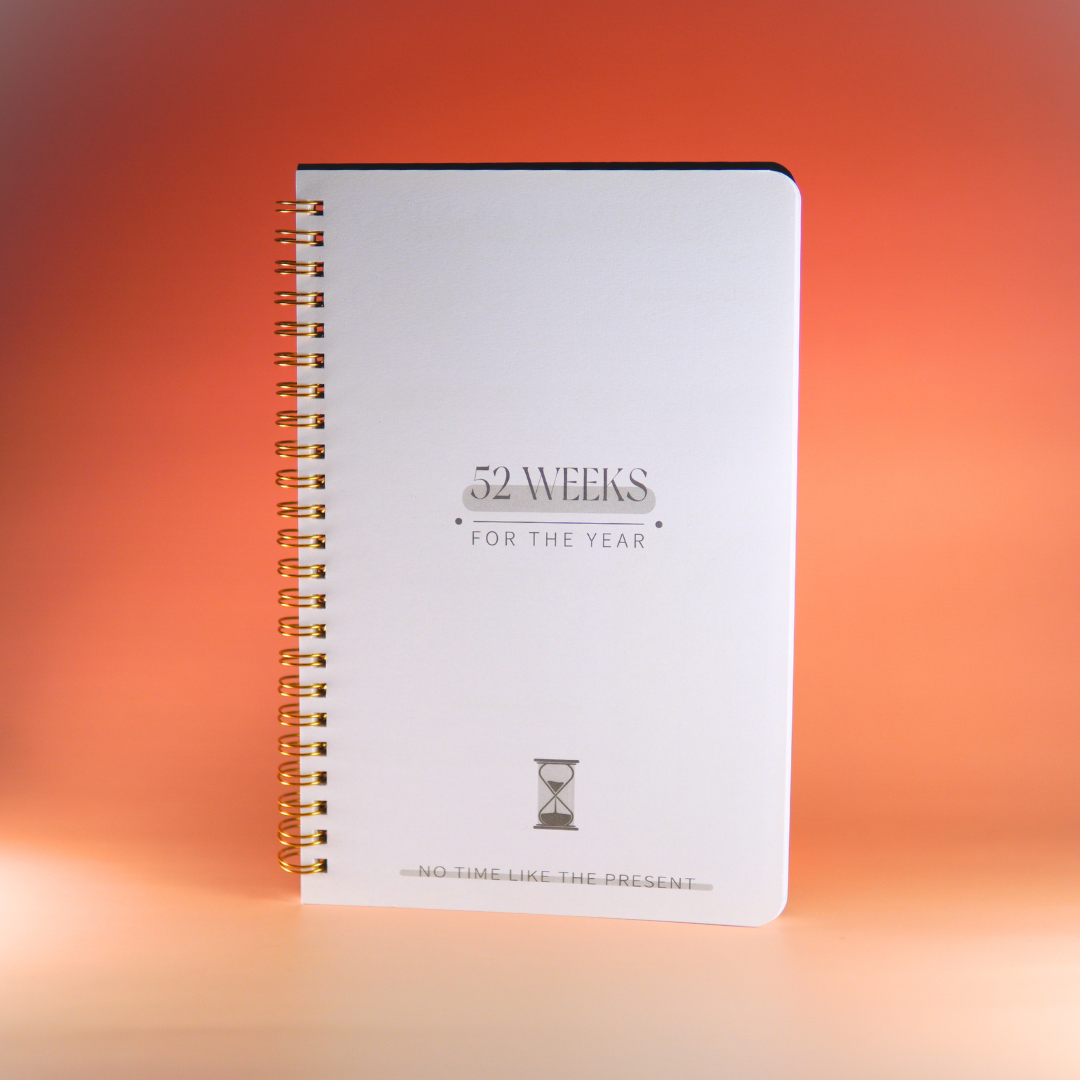 Goedkope zwarte weekplanner met extra maandplanning, ideaal voor kantoor en school