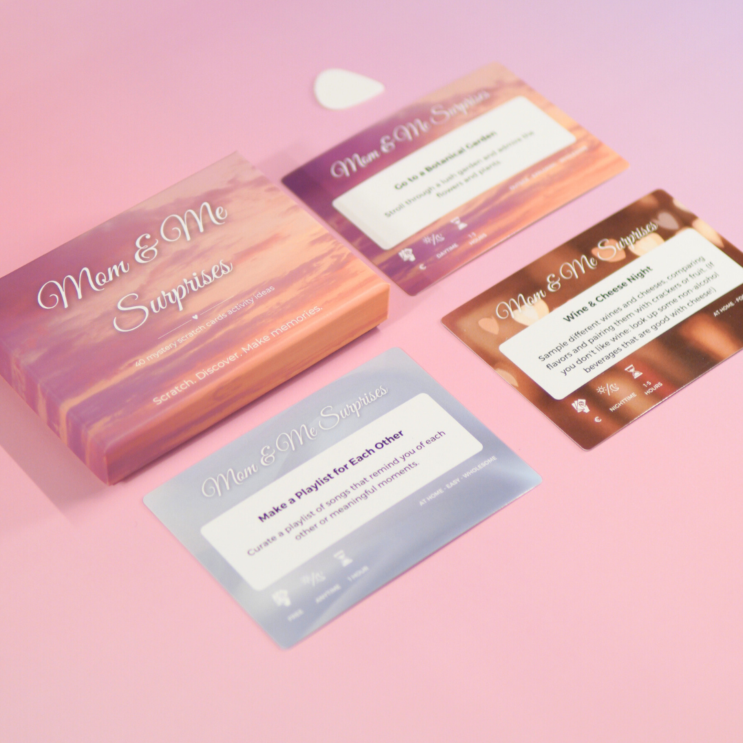 Cadeau voor mama om quality time door te brengen met haar kind – Mom & Me Surprises