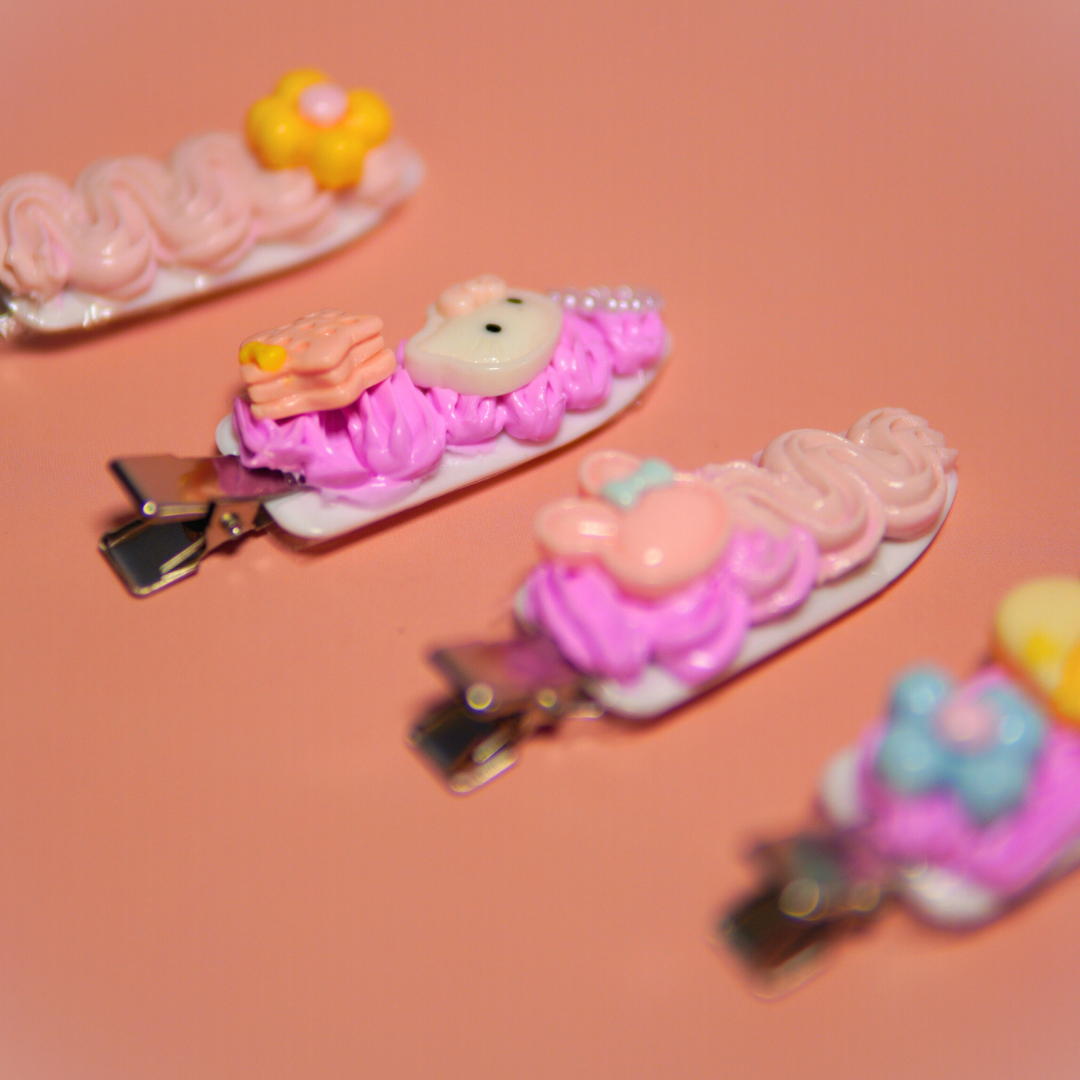 Compleet decoden kit pakket met alle benodigdheden voor haarspeldjes maken