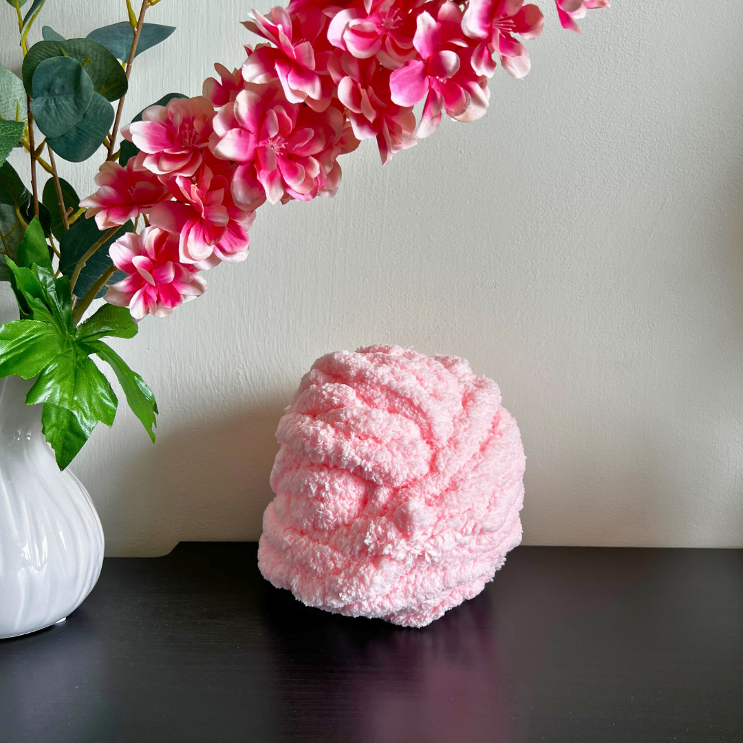 tiktok chunky yarn kopen in nederland roze