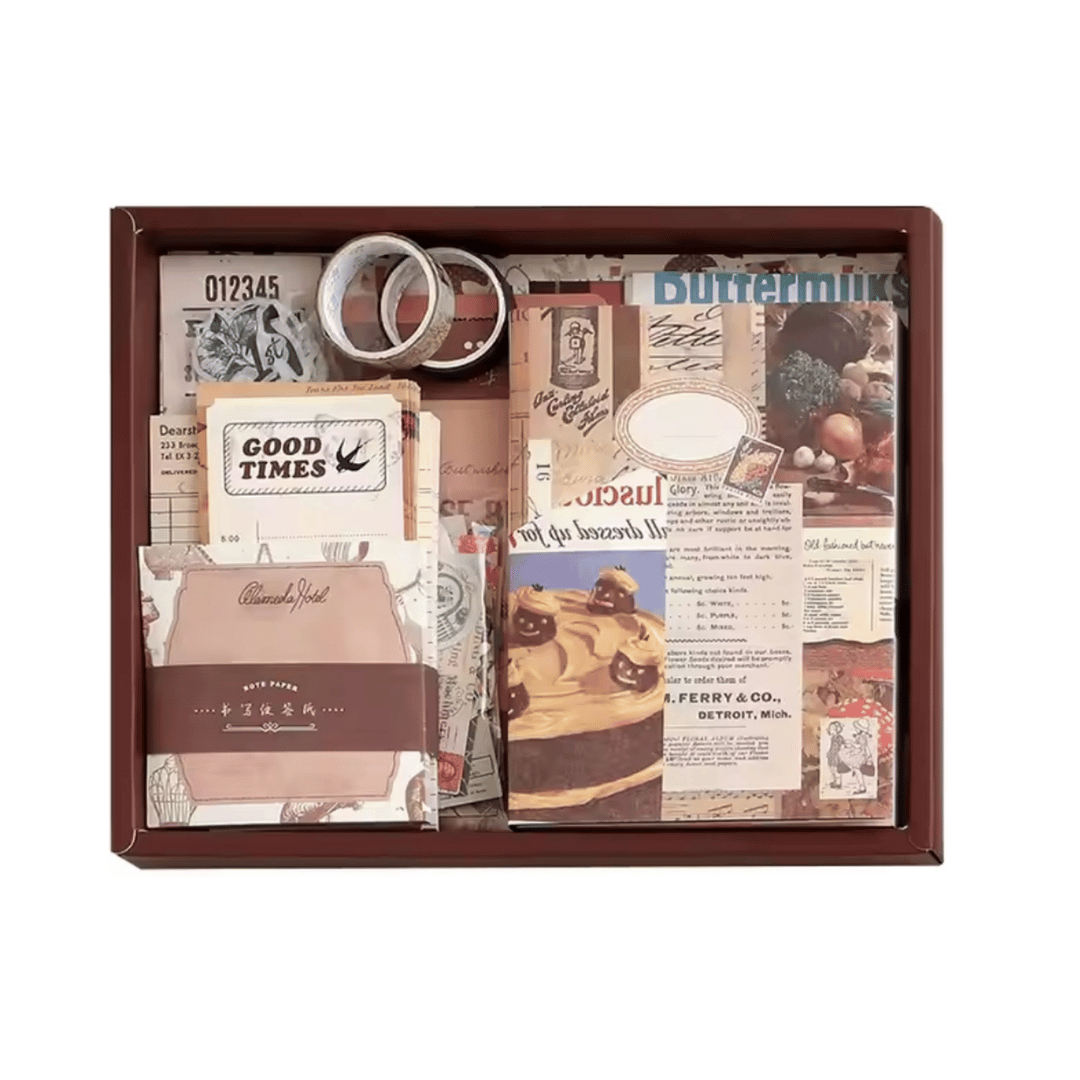 journaling of scrapbooking materialen voor beginners, inclusief stickers, papier en accessoires