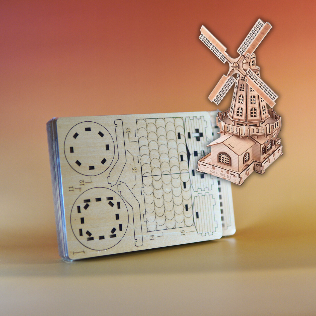 molen puzzel voor volwassenen houten puzzel