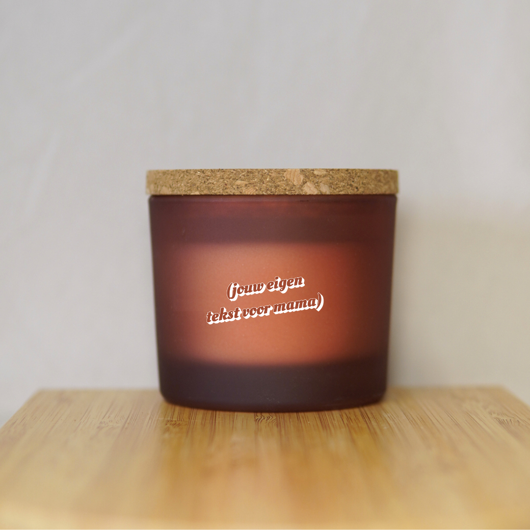 Gepersonaliseerde Geurkaars: Floral Blessings (Eigen tekst) ✧
