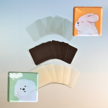 Koelkastmagneet maken - DIY knutselpakket (5 stuks) - DIY pakket volwassenen - Hobbypakket volwassenen