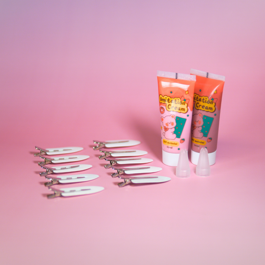 DIY decoratiepakket voor unieke haarspeldjes maken