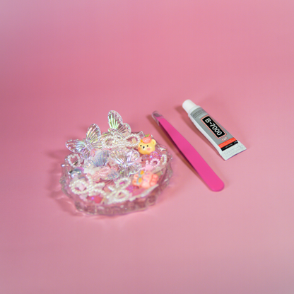 Unieke DIY trinket dish met chaotische 2000’s baddie vibes