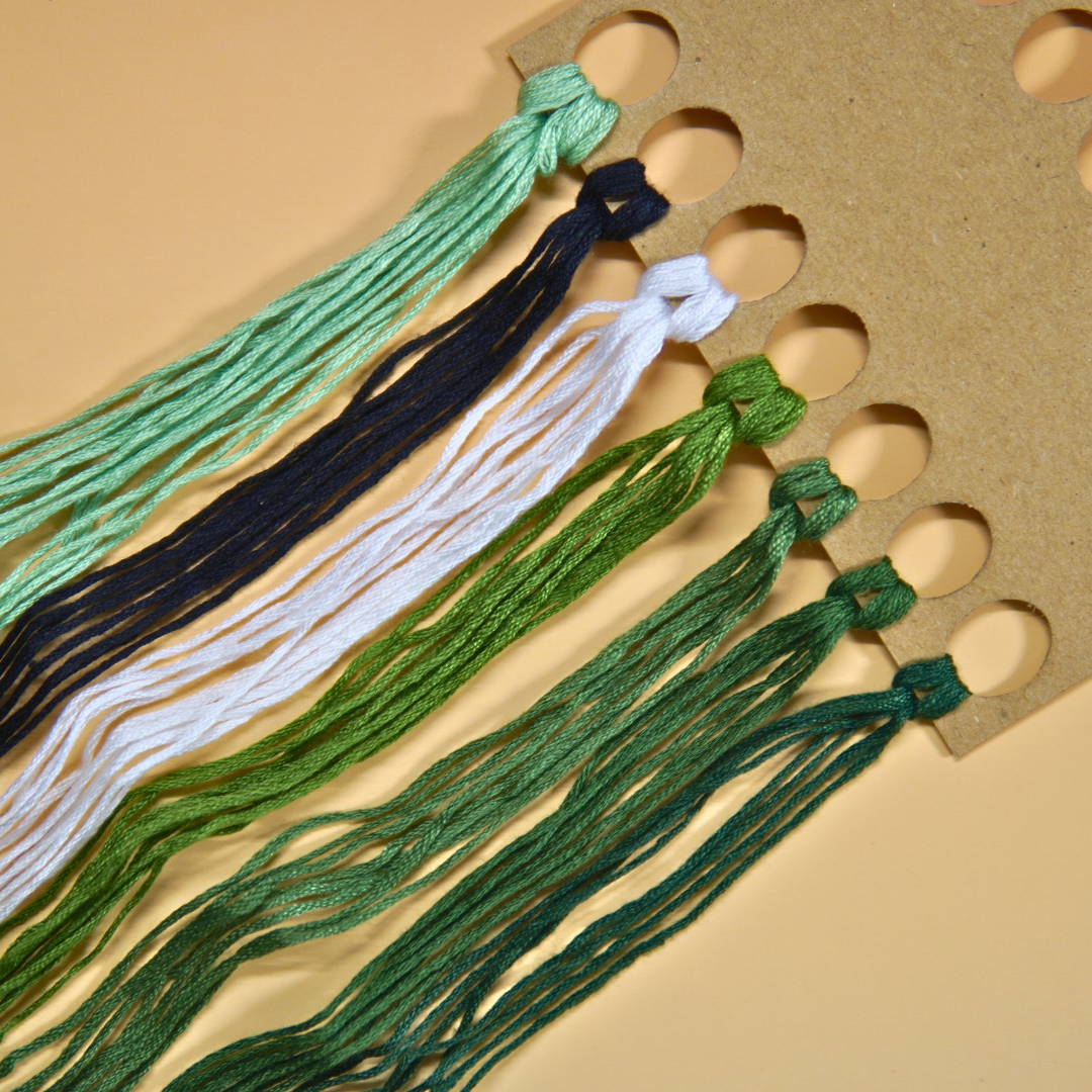 Boekenlegger DIY Borduurpakket: Bamboo ✧