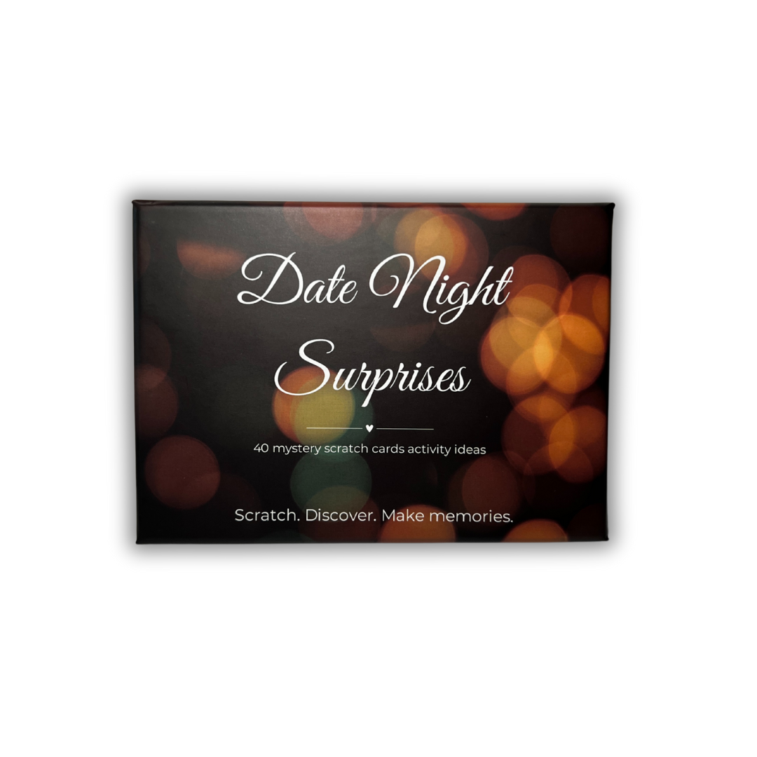 Uniek cadeau voor geliefden – Date Night Surprises scratch cards