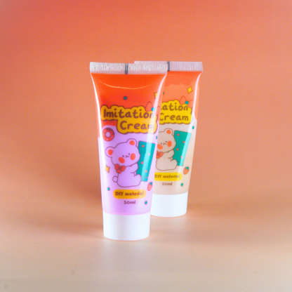 Materialen en accessoires voor decoden haarspeldjes in één pakket paars beige