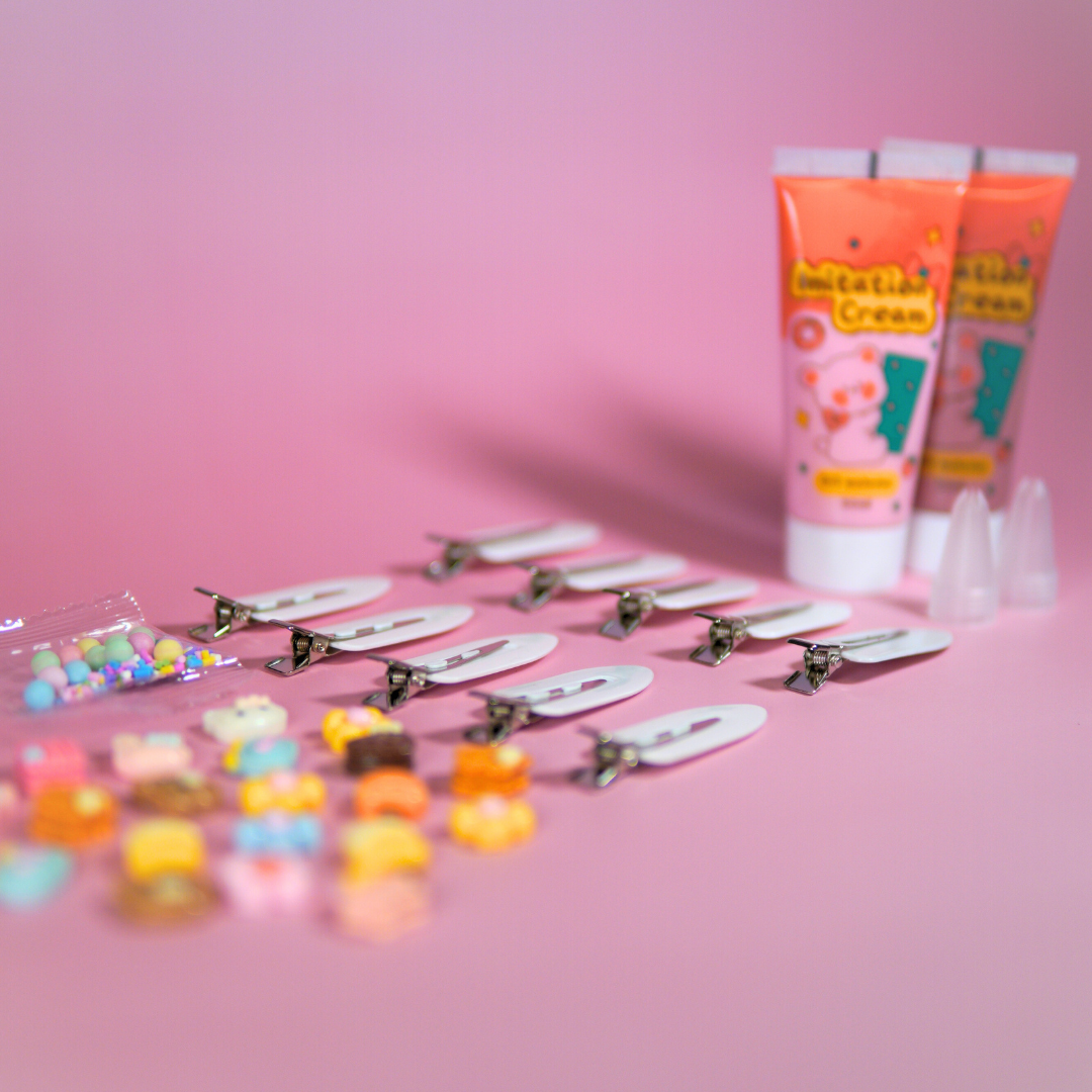 Knutselpakket voor het maken van creatieve en unieke haarspeldjes