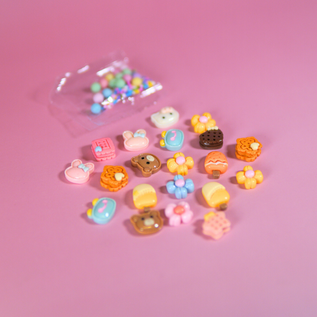 Compleet DIY decoden pakket voor creatieve haarspeld ontwerpen