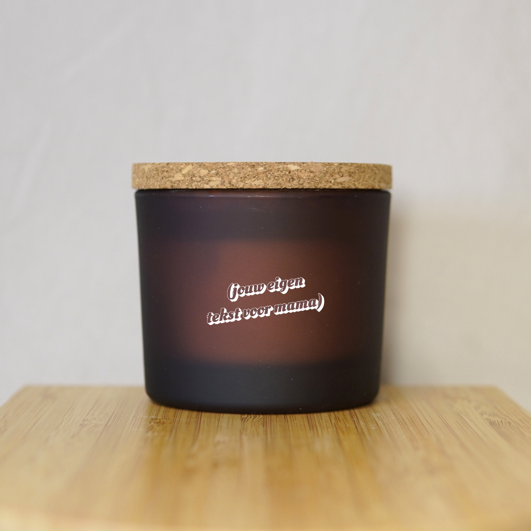 Gepersonaliseerde Geurkaars: Oriental Softness (Eigen tekst) ✧