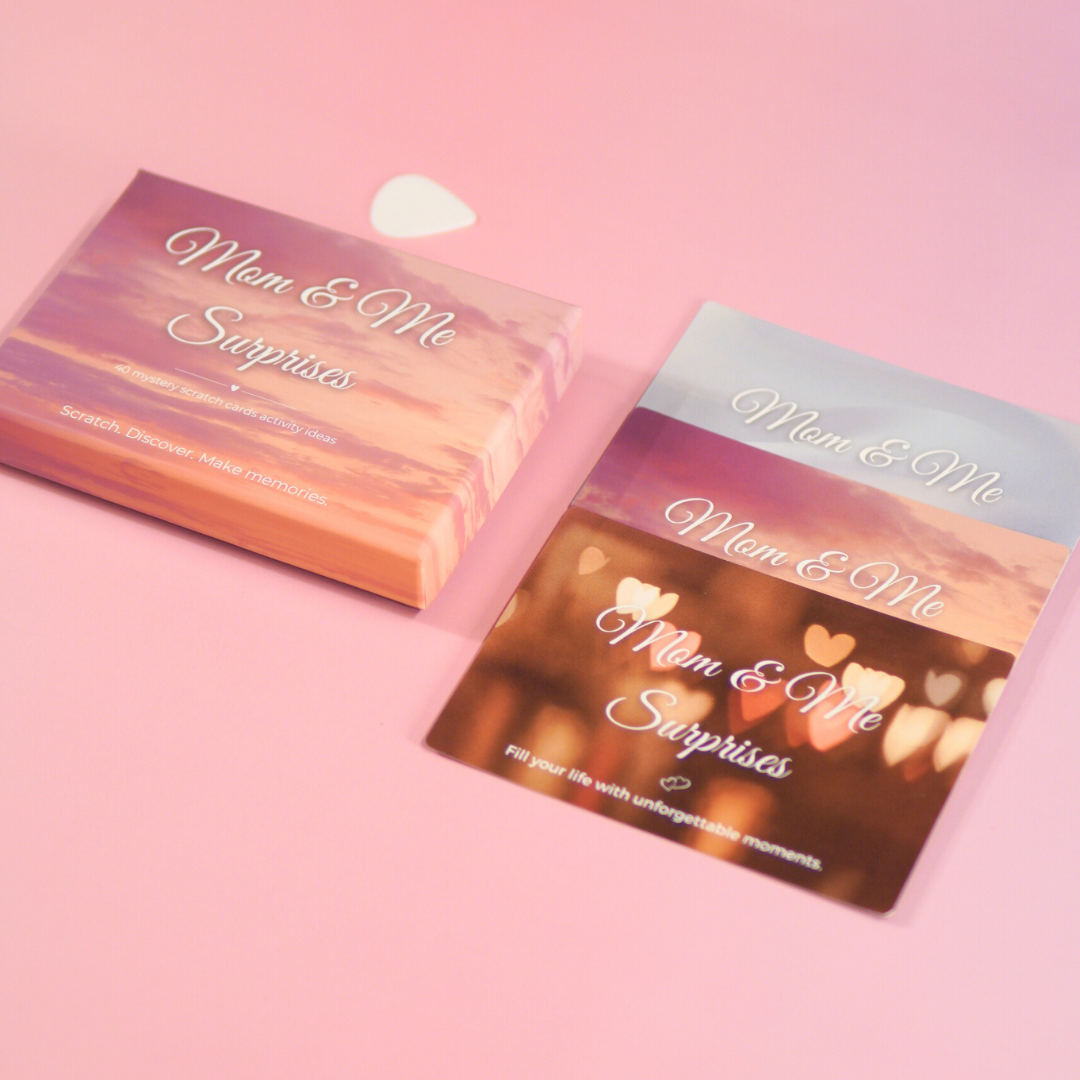 Origineel cadeau voor mama in de vorm van verrassingskaartjes – Mom & Me Surprises