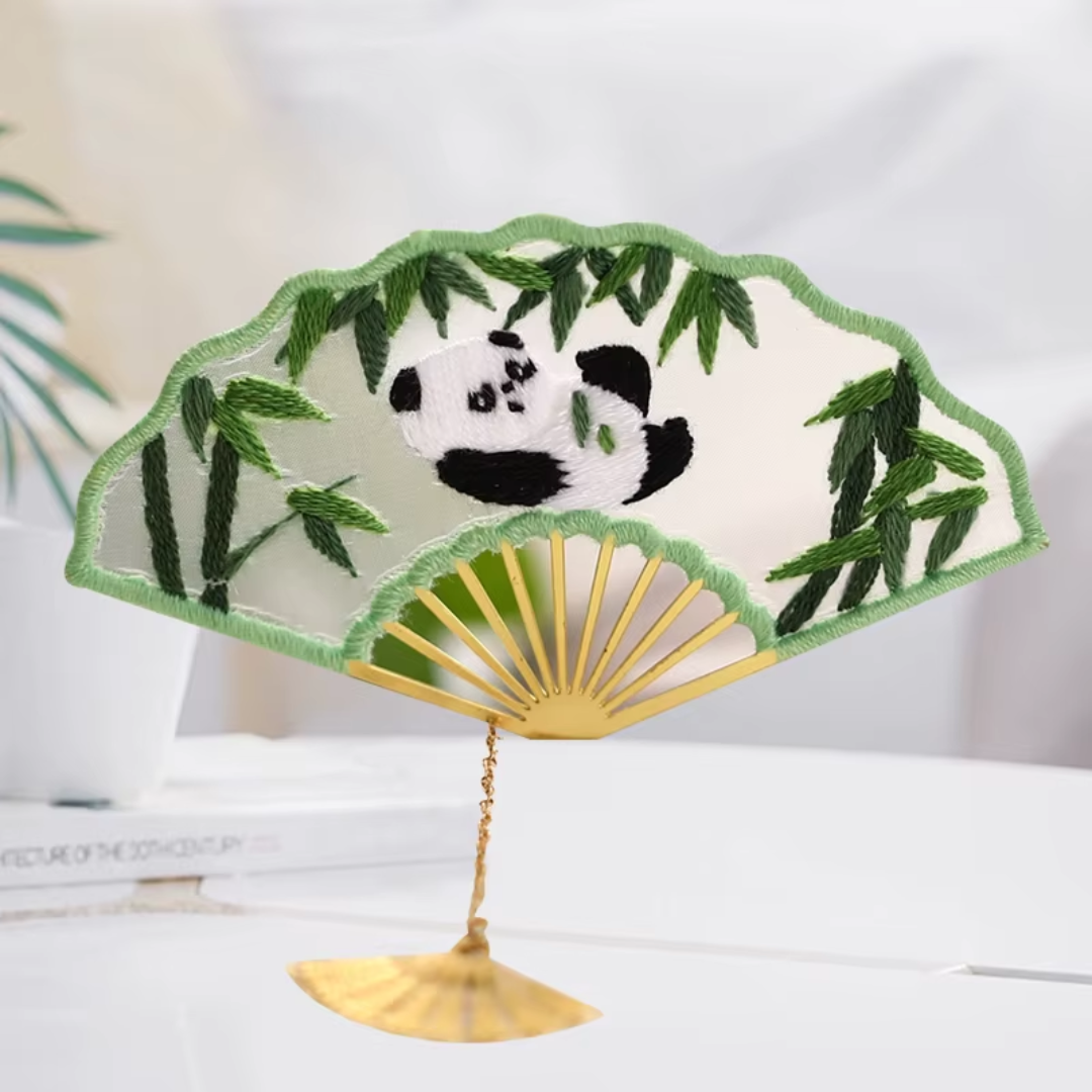 Boekenlegger DIY Borduurpakket: Bamboo ✧
