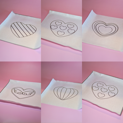 Punch needle set - Zelf onderzetters maken (6 stuks) - Hobbypakketten voor volwassenen