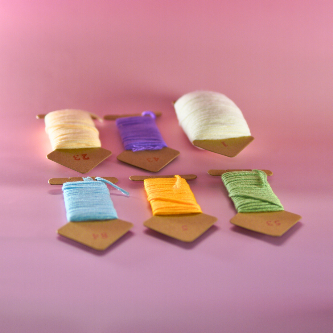 Punch needle set - Zelf onderzetters maken (6 stuks) - Hobbypakketten voor volwassenen