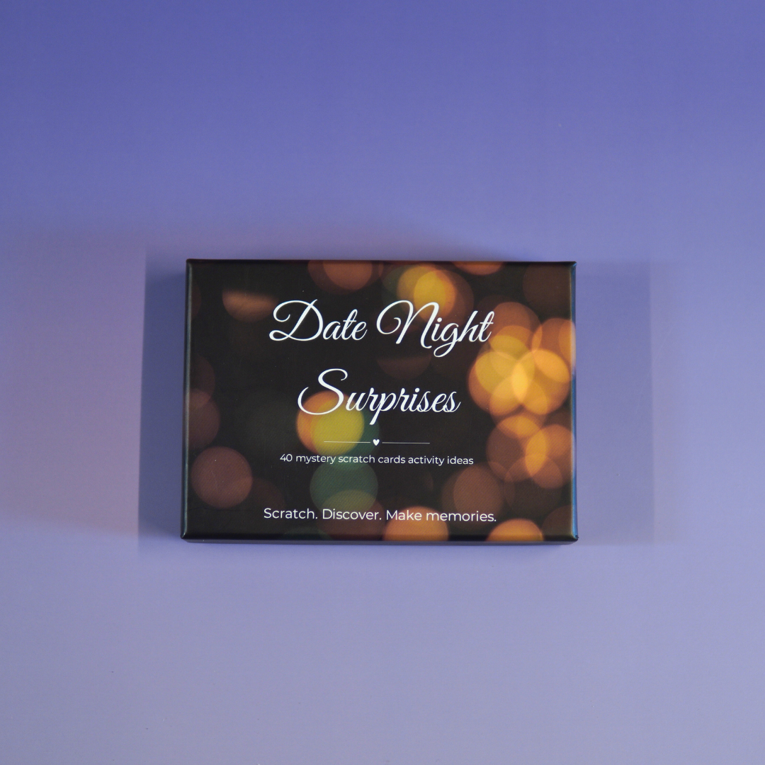 Spel voor koppels Date Night Surprises, ideaal cadeau om samen nieuwe dingen te ontdekken