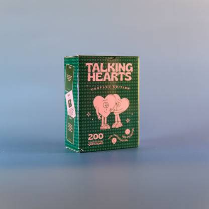Praatspel Talking Hearts voor koppels, ideale jubileum of verjaardagscadeau