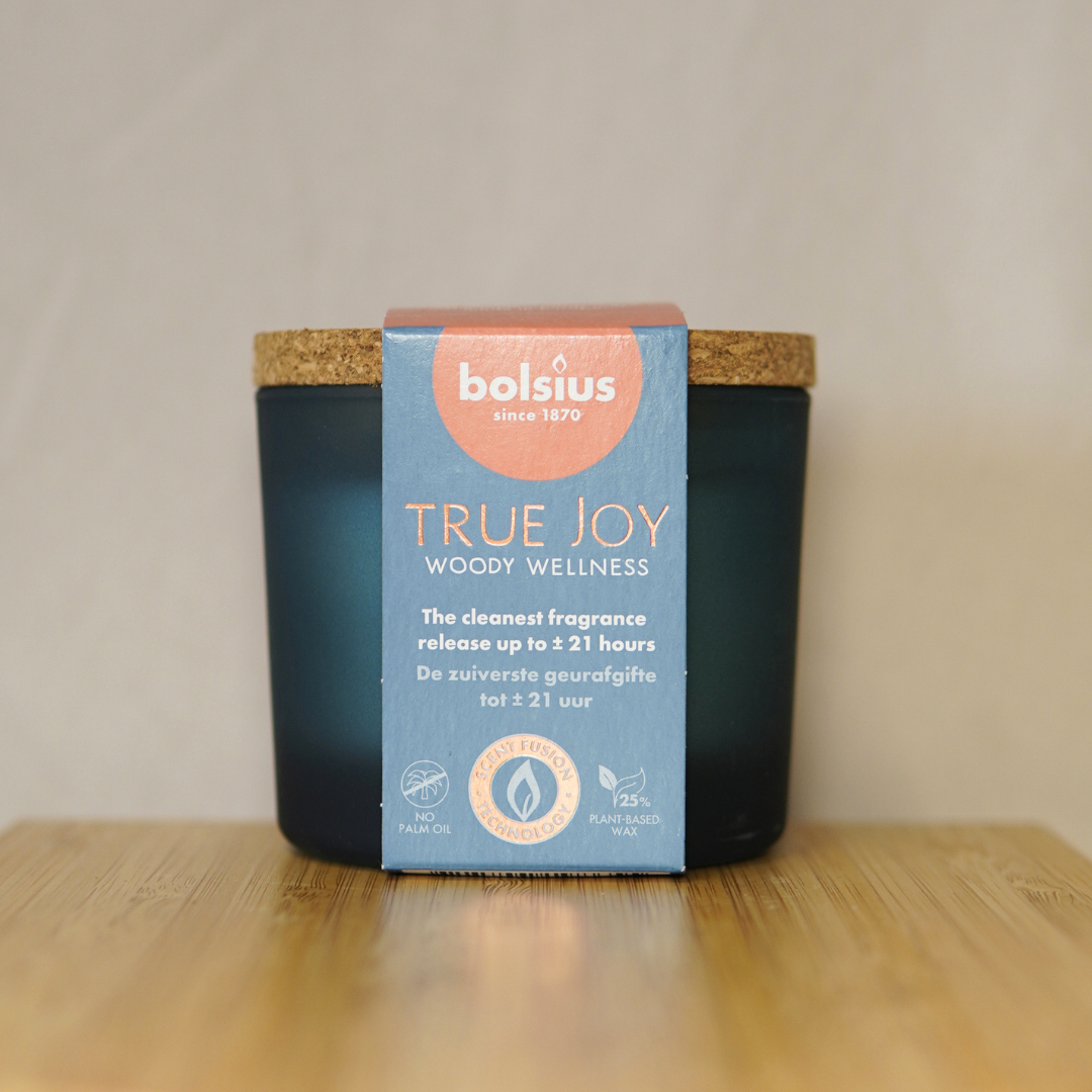 Gepersonaliseerde Geurkaars: Woody Wellness (Eigen tekst) ✧
