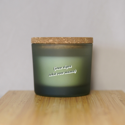 Gepersonaliseerde Geurkaars: Botanic Freshness (Eigen tekst) ✧