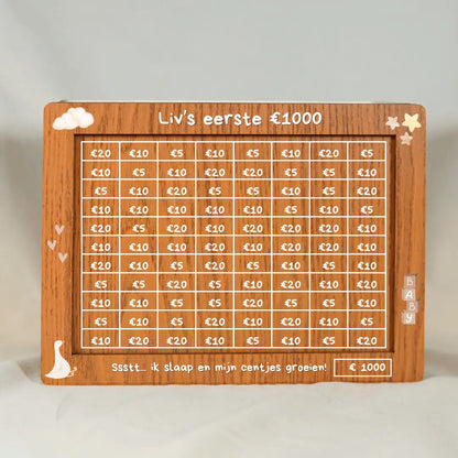 Gepersonaliseerde Spaarpot: Baby