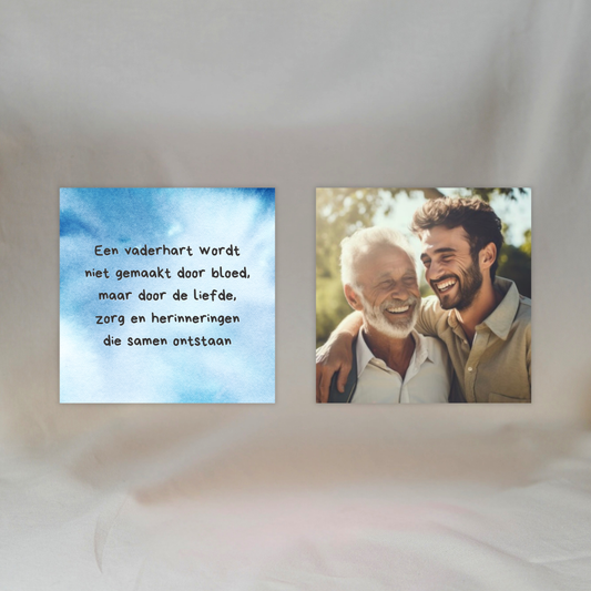 Gepersonaliseerde Fotomagneten (Set van 2): Bonuspapa ✧