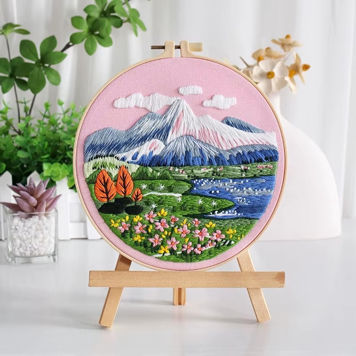 DIY Borduurpakket: Mountains ✧