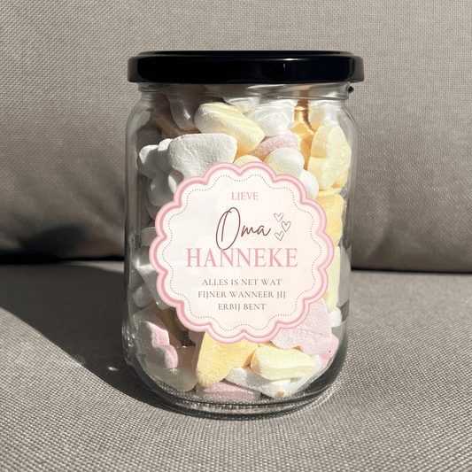 cadeau voor oma gepersonaliseerd