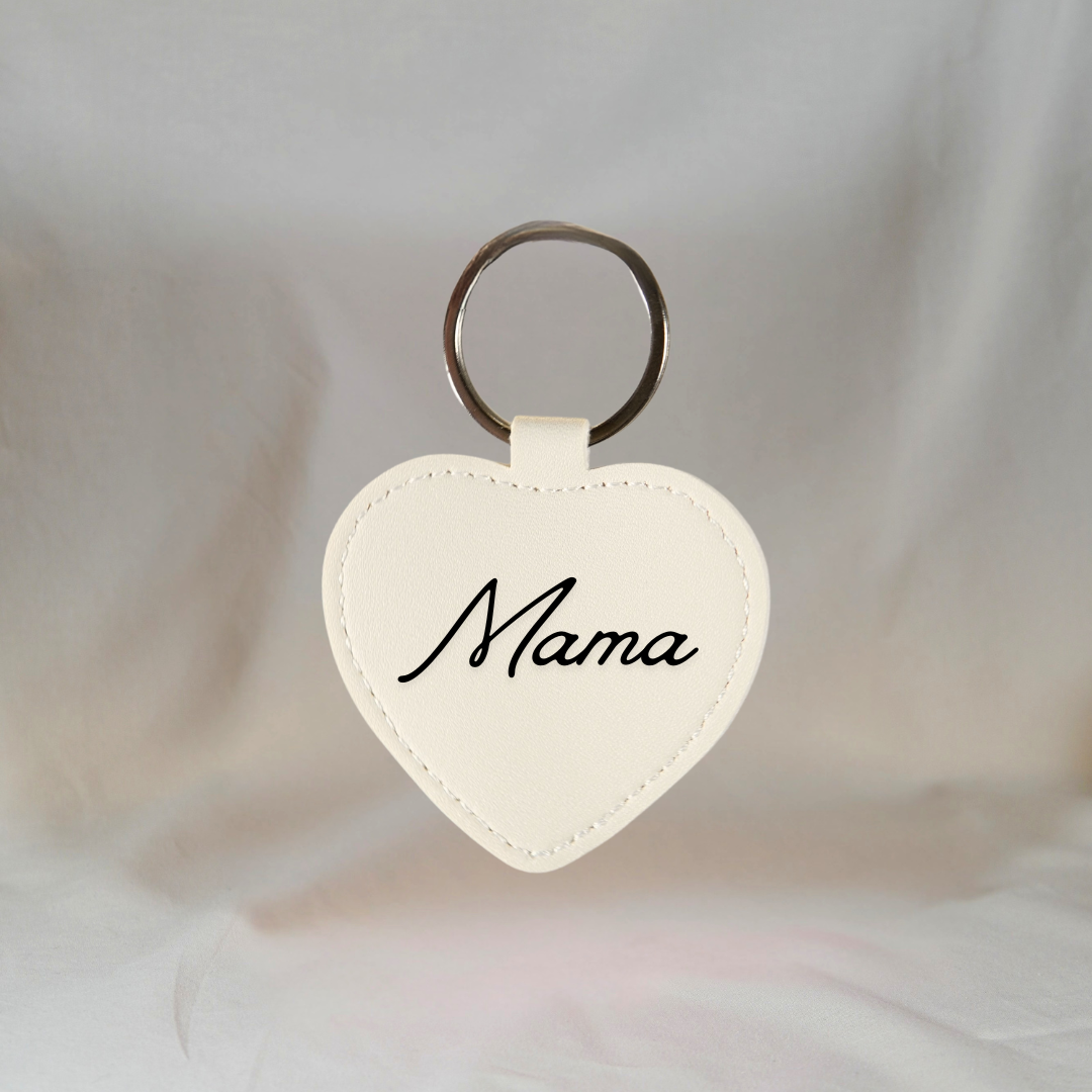 Gepersonaliseerde Fotomagneet en Sleutelhanger (Set van 2): Mama ✧