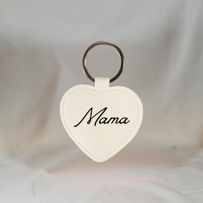 Gepersonaliseerde Fotomagneet en Sleutelhanger (Set van 2): Mama ✧