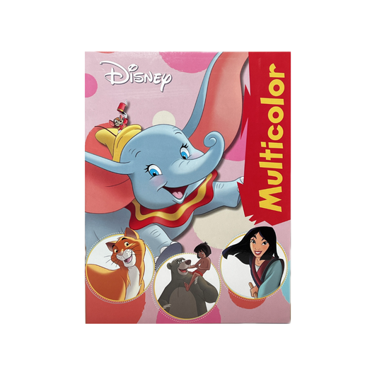 Disney Dumbo Kleurboek + Stickerboekje – 16 Kleurplaten & 300 Disney Classics Stickers – Creatief Tekenen & Knutselen