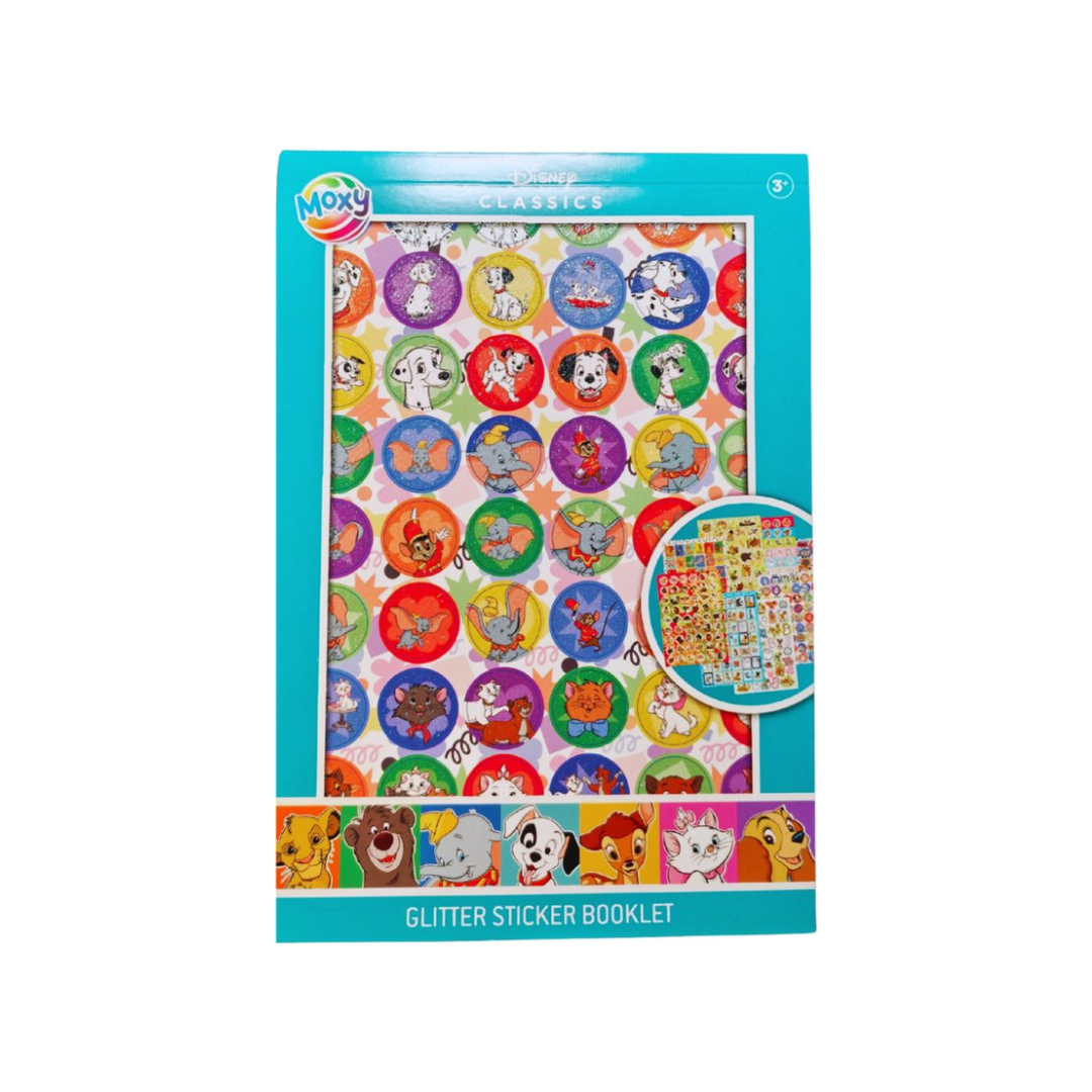 Disney Princess Mulan Kleurboek + Stickerboekje – 16 Kleurplaten & 300 Disney Classics Stickers – Creatief Kinderspeelgoed