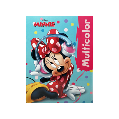 Disney Minnie Mouse Kleurboek + Stickerboekje – 16 Kleurplaten & 300 Disney Classics Stickers – Creatief Speelgoed
