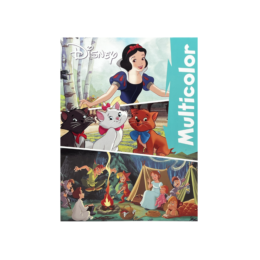 Disney Sneeuwwitje Kleurboek + Stickerboek – 16 Kleurplaten & 300 Disney Classics Stickers – Creatief Speelgoed