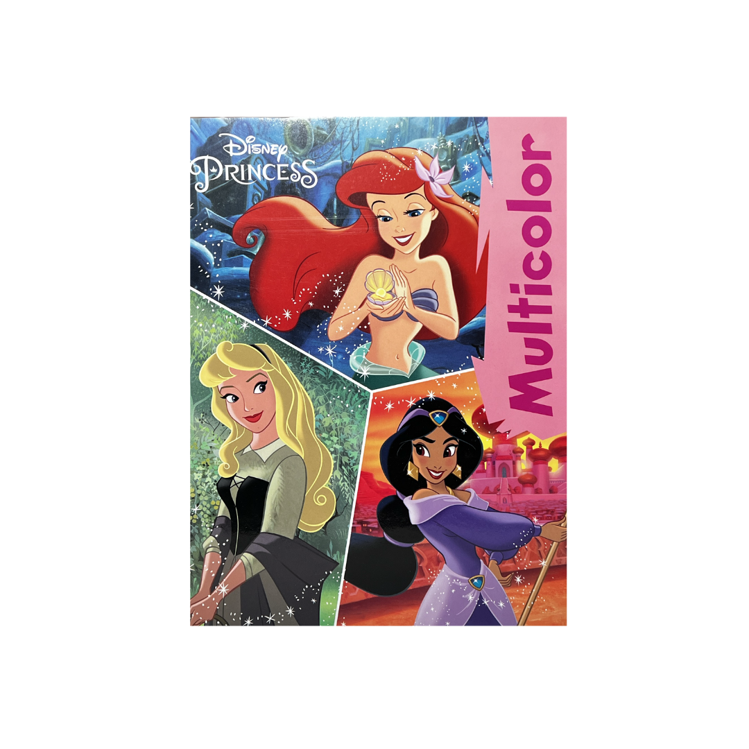 Disney Princess Kleurboek + Stickerboekje – 16 Kleurplaten & 300 Disney Classics Stickers – Creatief Speelgoed Meisjes