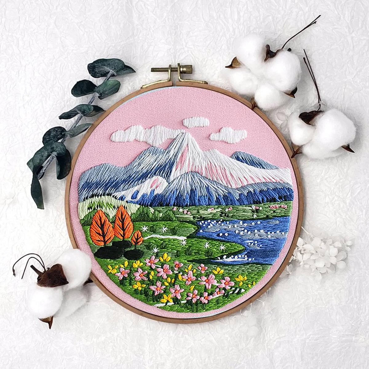 DIY Borduurpakket: Mountains ✧