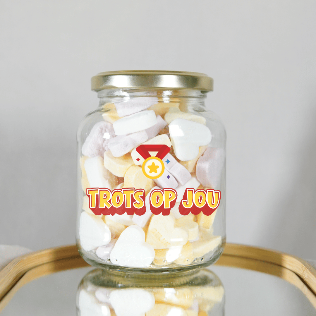 Snoeppot Geslaagd: Trots op jou ✧