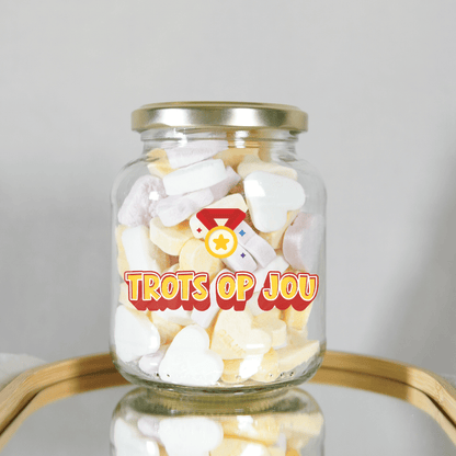 Snoeppot Geslaagd: Trots op jou ✧
