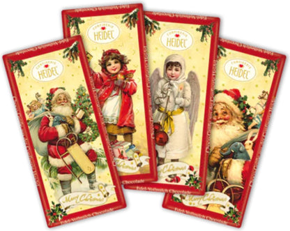 Kerstpakket 2025: Brievenbus Cadeau Kerst - Kleine kerstgeschenken - Kerstcadeau personeel - Kerstpakket goedkoop - Kerstkaart - Kerstsokken - Heidel Chocoladereep - Suikerwafels