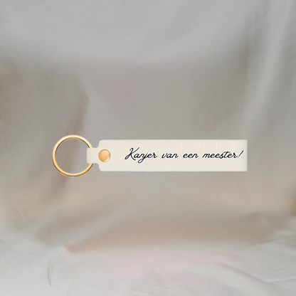 Gepersonaliseerde Fotomagneet en Sleutelhanger (Set van 2): Meester ✧