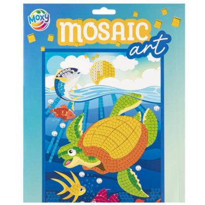 Mosaic Art Set – 3-in-1 Knutselpakket voor Kinderen – Zeemeermin, Unicorn & Schildpad – Creatief Speelgoed 3 jaar+