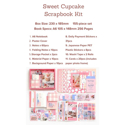 Stationary Set: Sweetheart Cupcake ✧