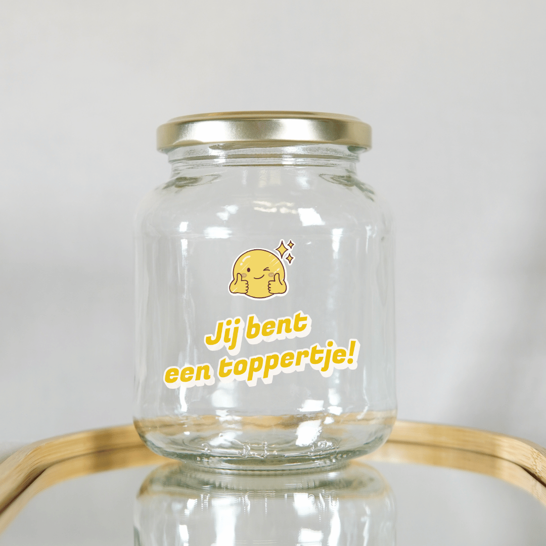 Snoeppot Geslaagd: Jij bent een Toppertje ✧
