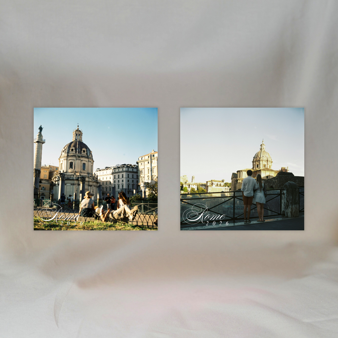 Gepersonaliseerde Fotomagneten (Set van 2): Vakantie ✧