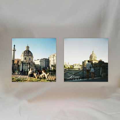 Gepersonaliseerde Fotomagneten (Set van 2): Vakantie ✧