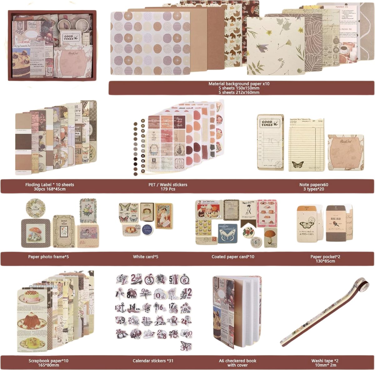 Stationary Set: Vintage ✧